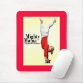 Skateboard-Mamas Mousepad (Mit Mouse)