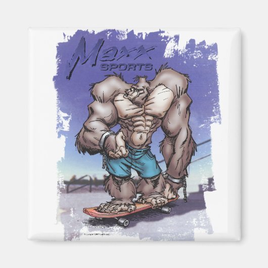 Skateboard Maxx Magnet (Vorne)