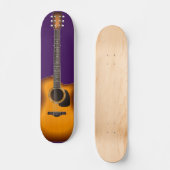 Skateboard Melodiosa guitarra acústica (Vorderseite)