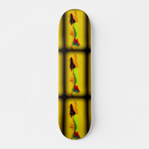 Skateboard mit 3 Meerjungfrauen