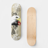 Skateboard mit Adlerdesign (Vorderseite)