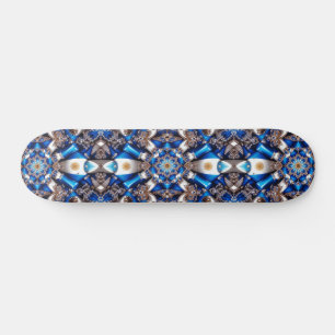 Skateboard mit argentinischem Farbdesign
