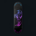 Skateboard mit benutzerdefiniertem Text für das au<br><div class="desc">Skateboard mit Ihren Farben und Text - Aufrecht Schwarzes Wildes Pferd - Schwarz und Weiß Malerei - Einzigartiger Text hinzufügen - Name / Farben - Wählen Sie Ihren bevorzugten Text und Ihre Hintergrundfarben - Größe ändern und Elemente mit dem Anpassungs-Tool verschieben oder entfernen. Bitte schauen Sie sich meine anderen Projekte...</div>