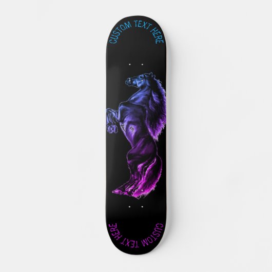 Skateboard mit benutzerdefiniertem Text für das au (Vorderseite)