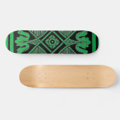 Skateboard mit Blumendesign (Horizontal)