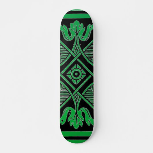 Skateboard mit Blumendesign (Vorne)