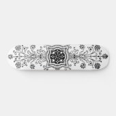 Skateboard mit Blumendesign (Horizontal)