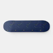 Skateboard mit der Flagge von Alaska (Horizontal)