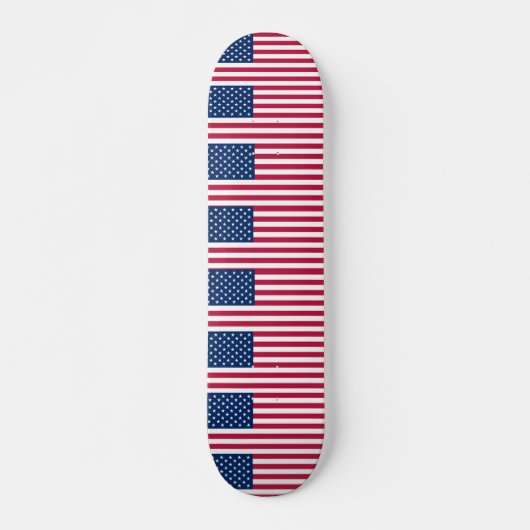 Skateboard mit Flagge der Vereinigten Staaten (Vorne)