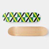 Skateboard mit Flagge von Monterey, Kalifornien, U (Horizontal)