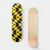 Skateboard mit Flagge von München, Deutschland (Vorderseite)