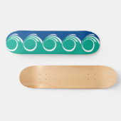 Skateboard mit Flagge von Ottawa, Kanada (Horizontal)