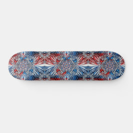 Skateboard mit französischem Farbdesign