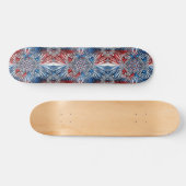 Skateboard mit französischem Farbdesign (Horizontal)