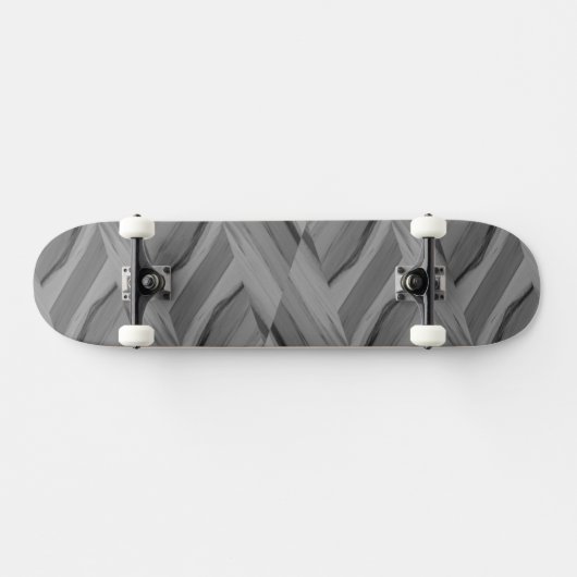 Skateboard mit grauem Marmor (Horizontal)