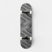 Skateboard mit grauem Marmor (Vorderseite)