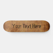 Skateboard mit Ihrem Text anpassen oder entfernen (Horizontal)