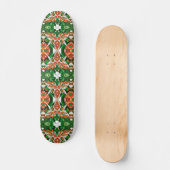 Skateboard mit Irland Colors Design (Vorderseite)