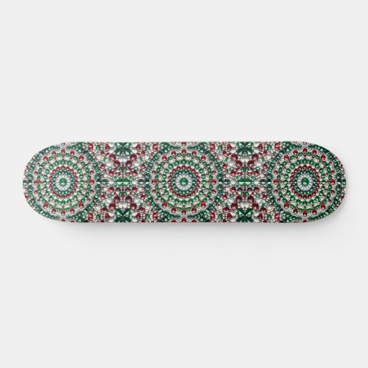 Skateboard mit italienischem Farbdesign (Horizontal)