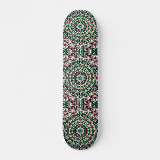 Skateboard mit italienischem Farbdesign (Vorne)