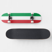 Skateboard mit italienischer Flagge (Horizontal)