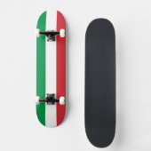 Skateboard mit italienischer Flagge (Vorderseite)