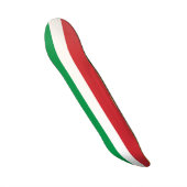 Skateboard mit italienischer Flagge (Vorderseite)