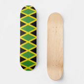 Skateboard mit jamaikanischer Flagge (Vorderseite)