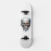 Skateboard mit Kompass (Vorderseite)