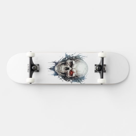 Skateboard mit Kompass (Horizontal)