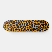 Skateboard mit kühlem Ledergeflecht (Horizontal)