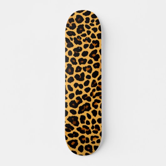 Skateboard mit kühlem Ledergeflecht (Vorne)