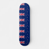 Skateboard mit neuseeländischer Flagge (Vorne)