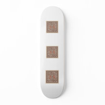 Skateboard mit Papua-Neuguinea-Design