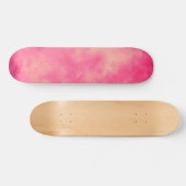 Skateboard mit rosa Sand Cloud-Effekt (Horizontal)