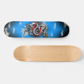 Skateboard mit Schlangenentwurf (Horizontal)