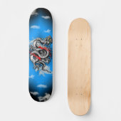 Skateboard mit Schlangenentwurf (Vorderseite)