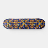 Skateboard mit schwedischem Farbdesign (Horizontal)