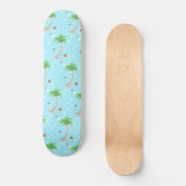 Skateboard mit Sommermuster (Vorderseite)