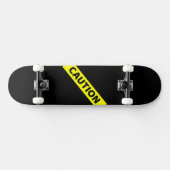 Skateboard mit Vorsicht (Horizontal)