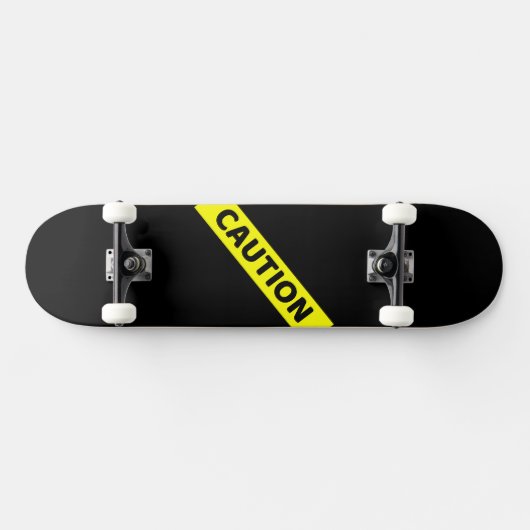 Skateboard mit Vorsicht (Horizontal)