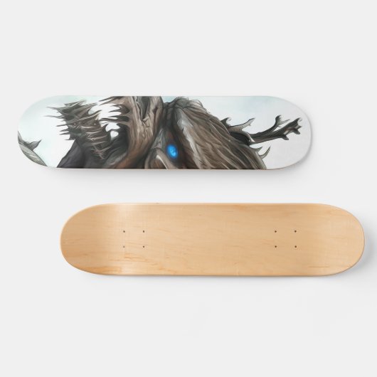 Skateboard Mítica béstia árbol (Horizontal)