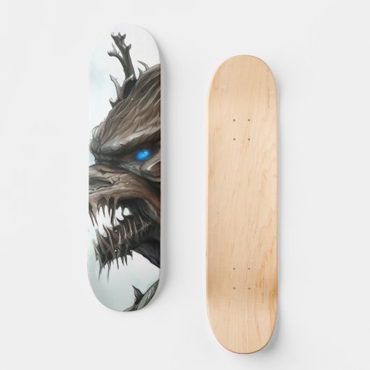 Skateboard Mítica béstia árbol (Vorderseite)