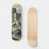 Skateboard Mittelalterliche Burg (Vorderseite)