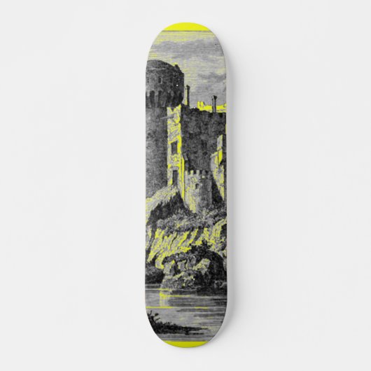 Skateboard Mittelalterliche Burg (Vorne)