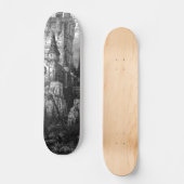 Skateboard Mittelalterliche Burg (Vorderseite)