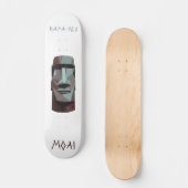 Skateboard, MOAI-Skateboard Skateboard (Vorderseite)