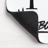 Skateboard Modern I Liebe SkateboardCase-Ma Mousepad (Ecke)