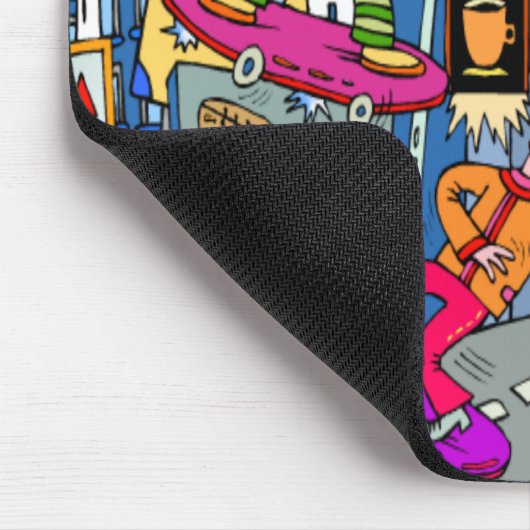 Skateboard Mousepad (Ecke)