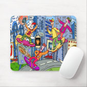 Skateboard Mousepad (Mit Mouse)